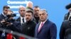 La summitul Comunității Politice Europene nu au participat doar liderii din UE, ci și cei din țări precum Ucraina, Moldova, Georgia, Turcia, Serbia. Budapesta, 7 noiembrie.