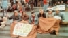 UKRAINE – Revolution on granite. On the first day of the political hunger strike. Kyiv, October 2, 1990
