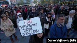 Poruka sa protesta u Beogradu, 10. april 2025.