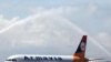 Armenia -- A new Airbus A320 aircraft of the Armavia national airline, 7 May 2010.