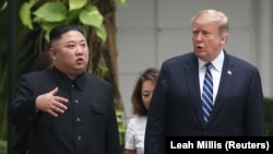 Severnokorejski lider Kim Džong Un i predsednik SAD Donald Tramp