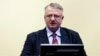Vojislav Šešelj u sudnici Haškog tribunala