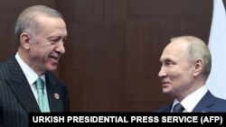 Реджеп Ердоган і Володимир Путін