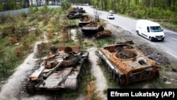 Украинада жойылған Ресей техникалары.
