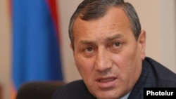 Armenia - Syunik Governor Suren Khachatrian.