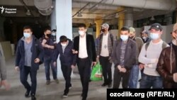 Гурӯҳи муҳоҷирони узбек дар Маскав