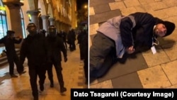 Azatlyk Radiosynyň Gürjüstan gullugynyň habarçysy Dawit Tsagareli polisiýa tarapyndan uruldy.