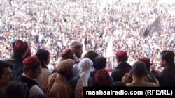 عکس له ارشیفه: په ټانک کې د پښتون ژغورنې غورځنګ ولسي غونډه. ۲۰۱۹ز کال ۱۳م جنوري